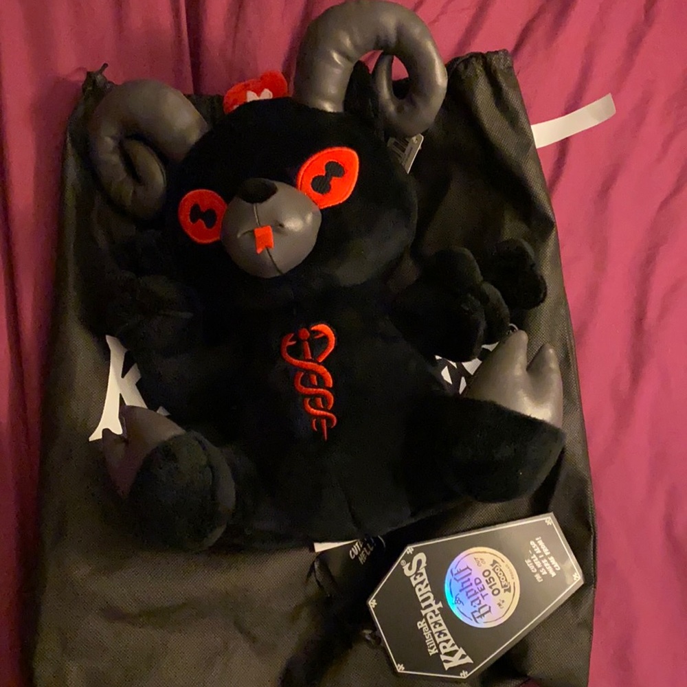 NWT Killstar collectible teddy bear line, Baphoted 150/3000